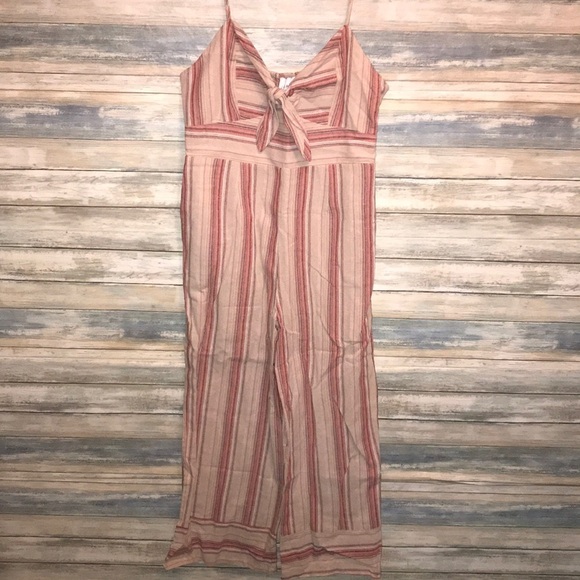 Anthropologie J.O. A Lisanna Tie-Front Jumpsuit - Picture 6 of 12